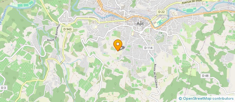 localisation de l'entreprise L ENERGIE DES SENS à APT