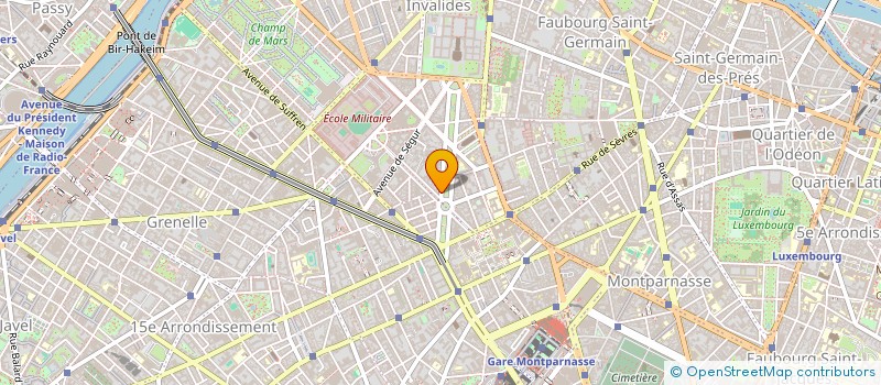 localisation de l'entreprise L'ENFANCE AU COEUR à PARIS