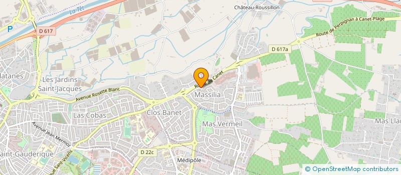 localisation de l'entreprise L'ENFANCE CATALANE à PERPIGNAN