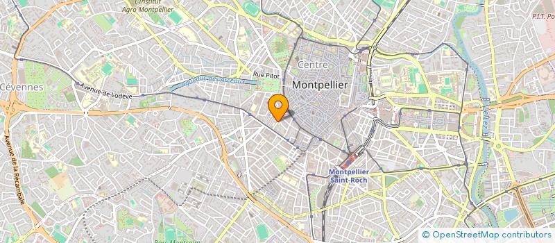localisation de l'entreprise L ENFANCE DE L ART  MONTPELLIER