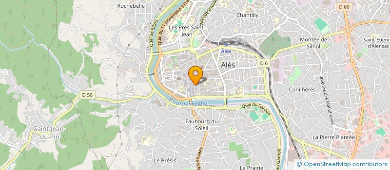 localisation de l'entreprise L'ENFANCE DES ARTS  ALES