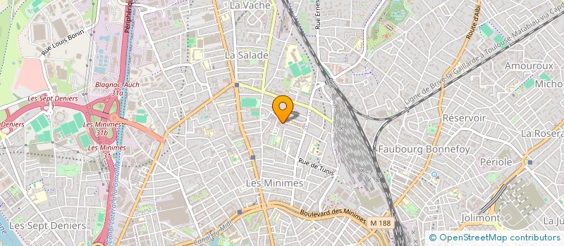 localisation de l'entreprise L'ENFANT BLEU -ENFANCE MALTRAITEE à TOULOUSE