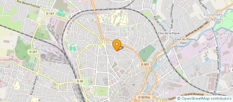 localisation de l'entreprise L ENFANT DE SABLE à NEVERS
