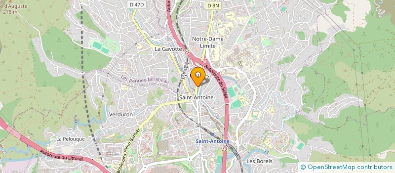 localisation de l'entreprise L ENFANT DU BAOBAB à MARSEILLE