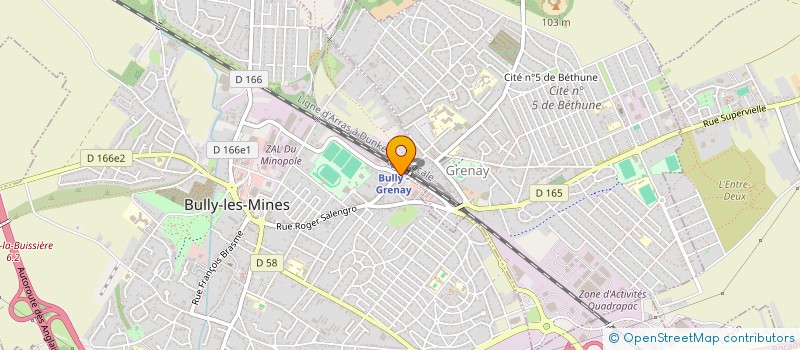 localisation de l'entreprise L'ENFANT DU PAYS à BULLY-LES-MINES