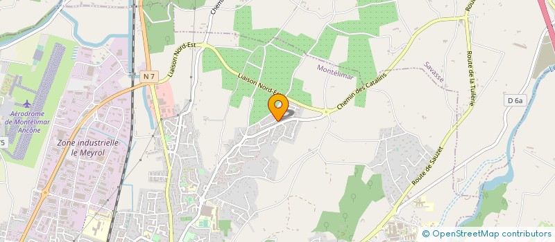 localisation de l'entreprise L'ENFANT DU PECHER  MONTELIMAR