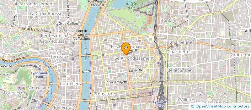 localisation de l'entreprise L'ENFANT ET SON DROIT DE LYON à LYON