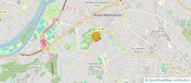 localisation de l'entreprise L'ENFANT ROY à RUEIL-MALMAISON