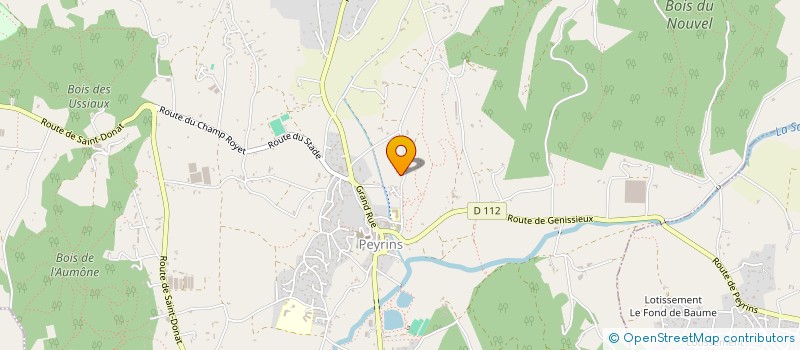 localisation de l'entreprise L'ENFER  PEYRINS