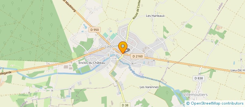 localisation de l'entreprise L'ENFER DE MON CANCER (LEDMC) à LADON