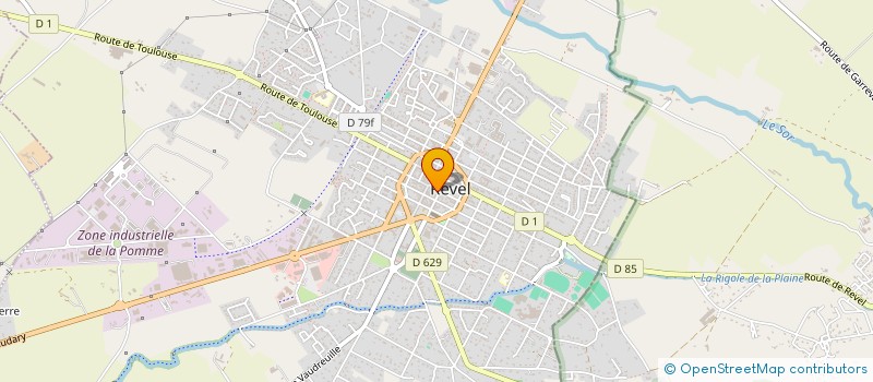 localisation de l'entreprise L'ENGRAIN à SAVERDUN