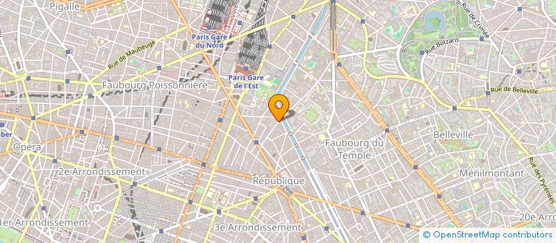 localisation de l'entreprise L'ENGRENAGE DES ARTS  PARIS