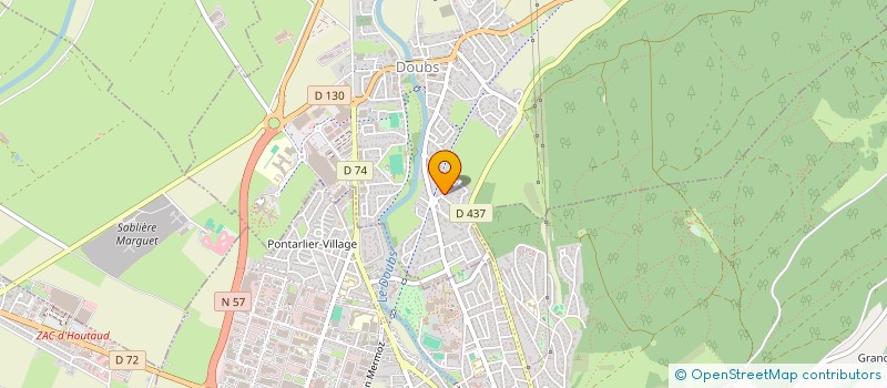 localisation de l'entreprise L'ENGRENAGE PRODUCTION à DOUBS