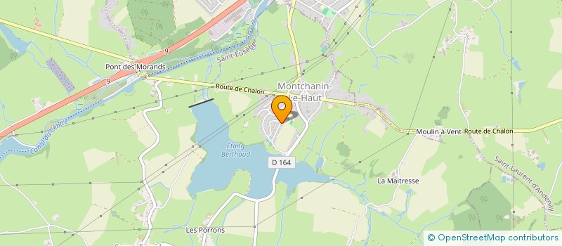 localisation de l'entreprise L'ENHARMONIE  SAINT-EUSEBE