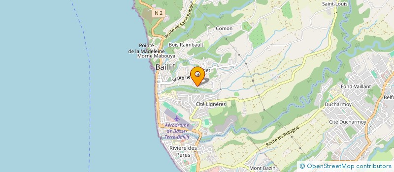 localisation de l'entreprise L ENJEU à BAILLIF