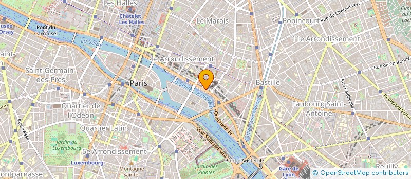 localisation de l'entreprise L'ENJOUEE  PARIS