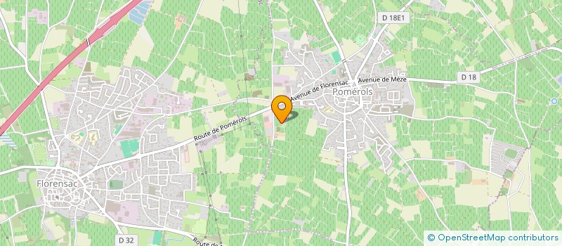 localisation de l'entreprise L' ENREGAIRE à POMEROLS