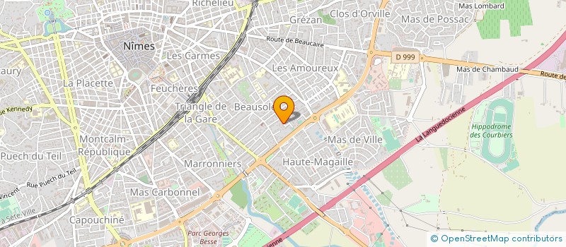 localisation de l'entreprise L'ENSEIGNE POINT COM à NIMES