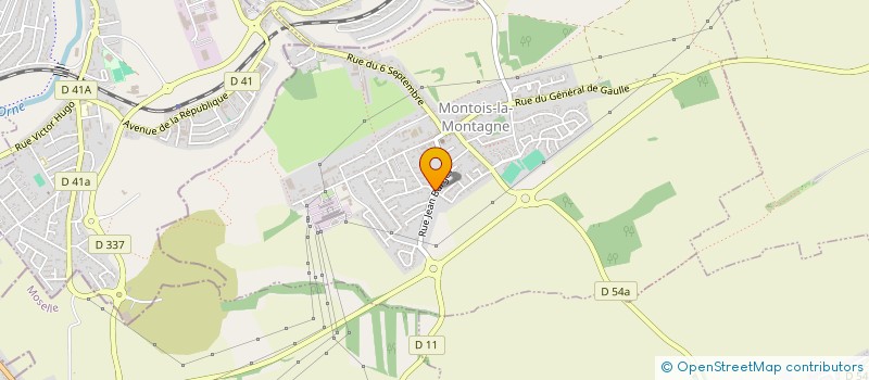 localisation de l'entreprise L'ENSEMBLE 57  MONTOIS-LA-MONTAGNE