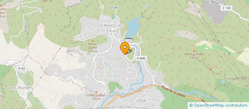 localisation de l'entreprise L ENSEMBLE A NOUVEAU  LE REVEST-LES-EAUX