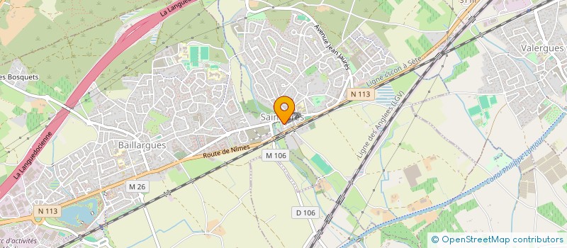 localisation de l'entreprise L'ENSEMBLERIE  SAINT-BRES