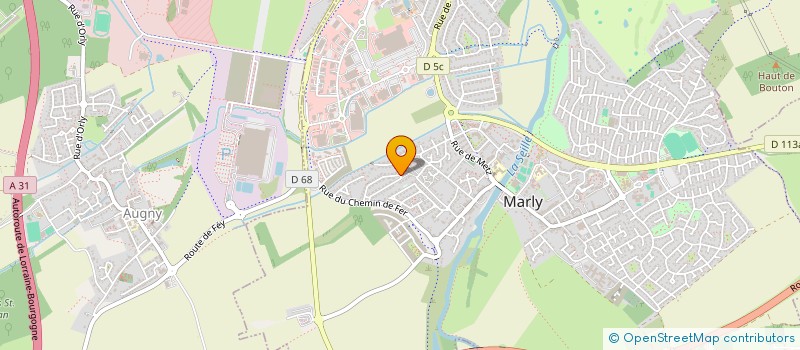 localisation de l'entreprise L ENTENTE  MARLY