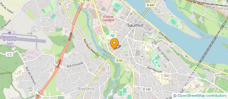 localisation de l'entreprise L'ENTENTE BSA  SAUMUR