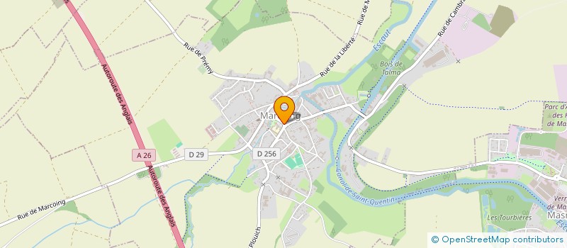 localisation de l'entreprise L'ENTENTE MARCONIENNE  MARCOING