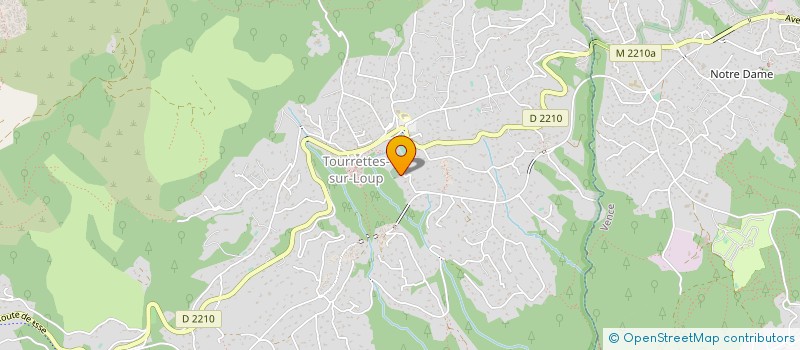 localisation de l'entreprise L'ENTOUT LOUP à TOURRETTES-SUR-LOUP