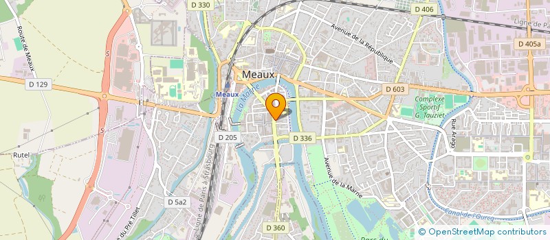 localisation de l'entreprise L'ENTR'ACTE à MEAUX