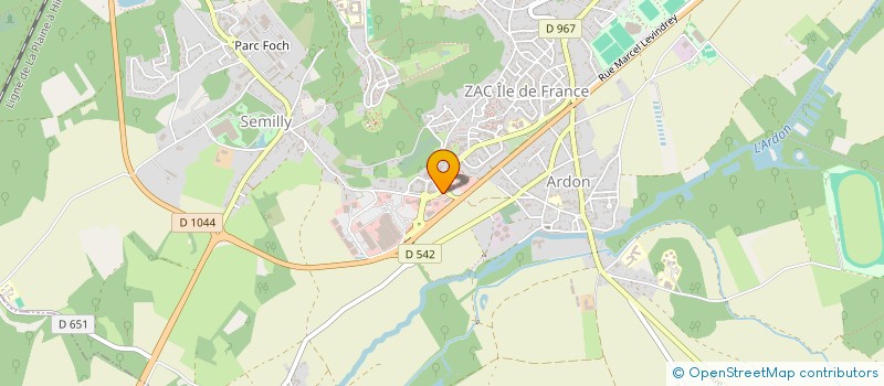 localisation de l'entreprise L'ENTRACTE à LAON
