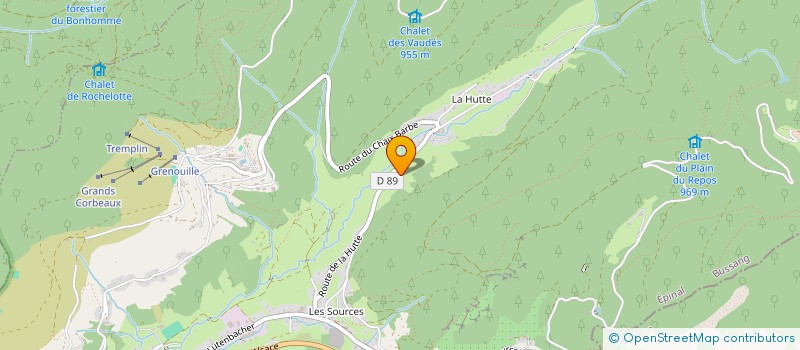 localisation de l'entreprise L'ENTRACTE DU SALTIMBANQUE  BUSSANG