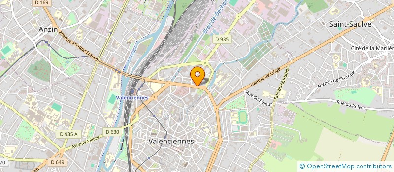 localisation de l'entreprise L'ENTRACTE GRECQUE à VALENCIENNES