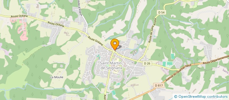 localisation de l'entreprise L'ENTRAIDE DU SEIGNANX à SAINT-MARTIN-DE-SEIGNANX