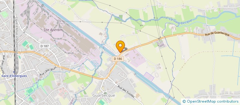 localisation de l'entreprise L'ENTRAIDE FAMILIALE  GUARBECQUE