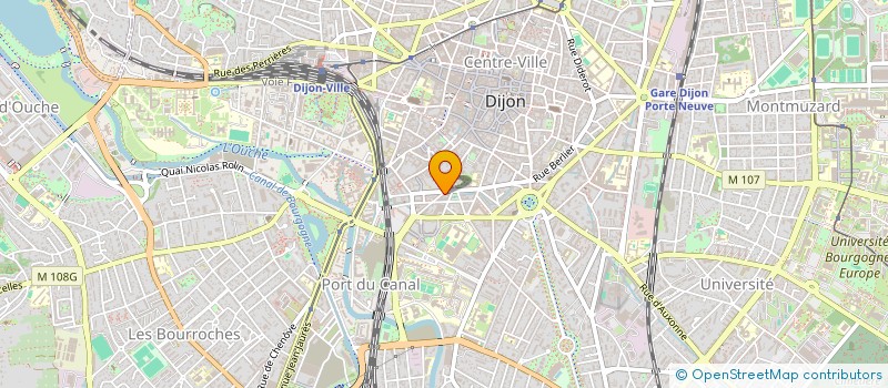 localisation de l'entreprise L'ENTRE DEUX  DIJON