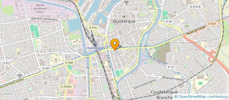 localisation de l'entreprise L'ENTRE DEUX à DUNKERQUE