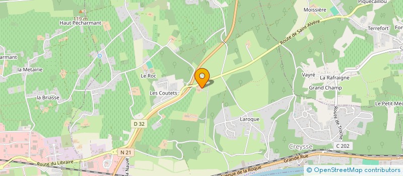 localisation de l'entreprise L'ENTRE DEUX à BERGERAC