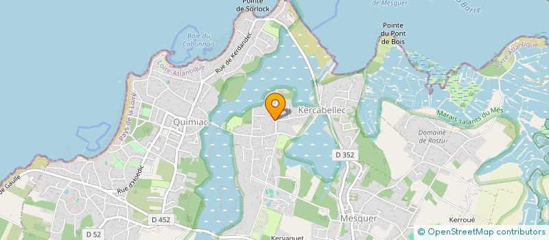 localisation de l'entreprise L'ENTRE DEUX  MESQUER