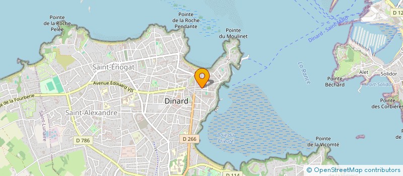 localisation de l'entreprise L'ENTRE DEUX  DINARD