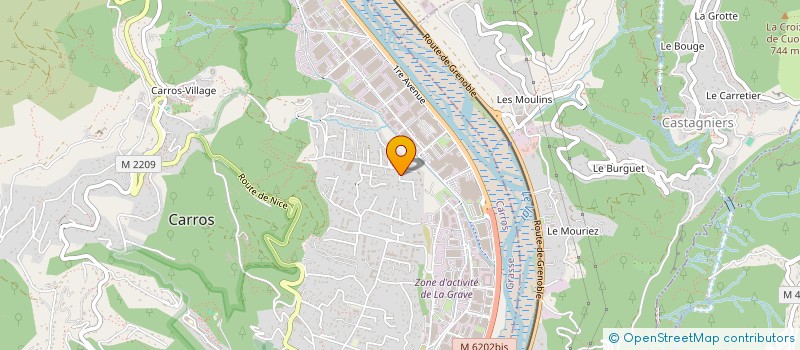 localisation de l'entreprise L'ENTRE DEUX PRO : L'ATELIER DES INDEPENDANTS  CARROS