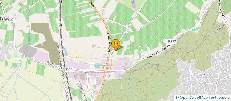 localisation de l'entreprise L'ENTRE DEUX SIECLES  PUJAUT