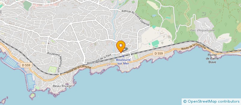localisation de l'entreprise L'ENTRE NOUS à SAINT-RAPHAEL