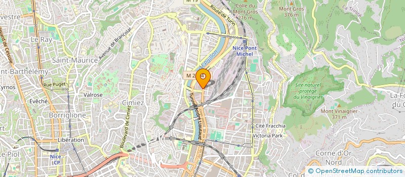 localisation de l'entreprise L ENTRE PONT  NICE