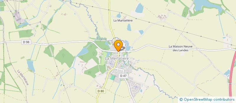 localisation de l'entreprise L'ENTRE'POT à ESSARTS-EN-BOCAGE