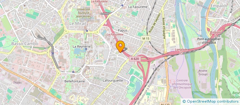 localisation de l'entreprise L'ENTRE POTES à TOULOUSE