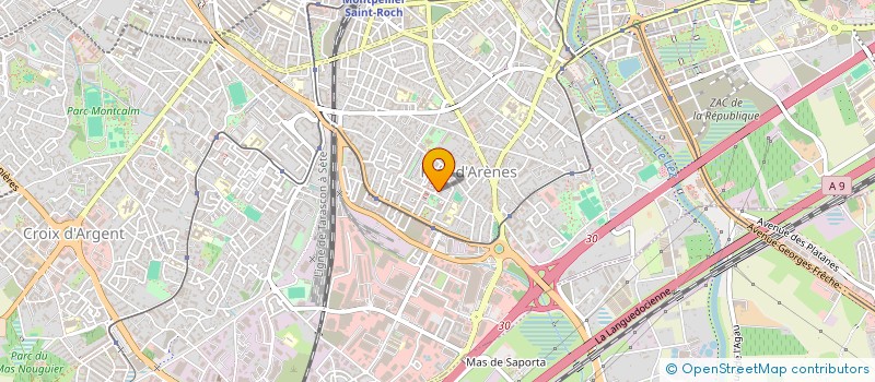 localisation de l'entreprise L'ENTRECOTE BOUCHERIE à MONTPELLIER