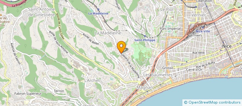 localisation de l'entreprise L'ENTRECOTE DE PARIS à NICE