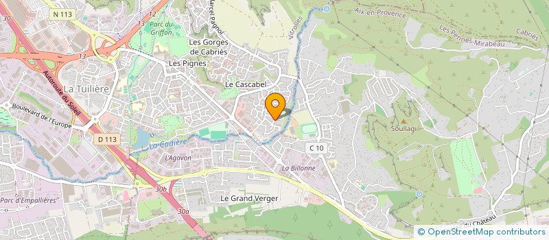 localisation de l'entreprise L'ENTRECOTE MARSEILLAISE à VITROLLES