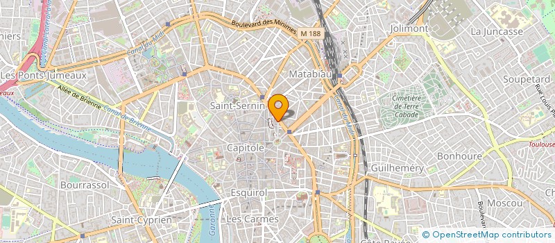 localisation de l'entreprise L'ENTRECOTE TOULOUSE à TOULOUSE